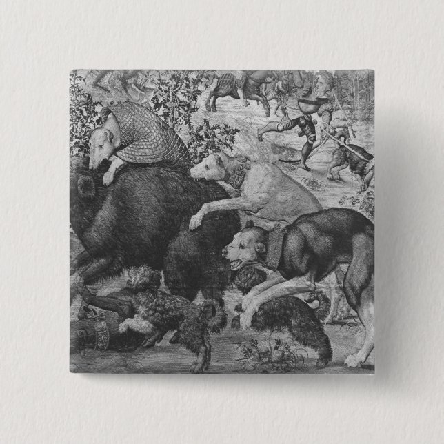 Die Jagden von Maximilian, Steinbock Button (Vorderseite)