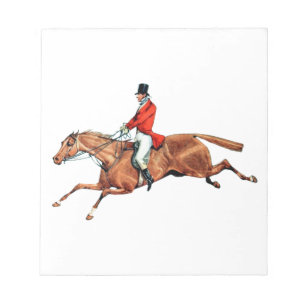 Die Jagdillustrierung Notizblock