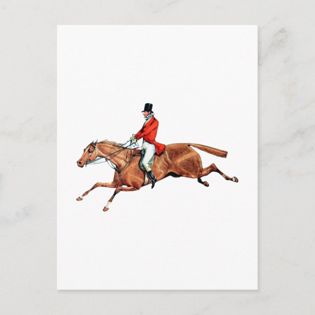 Die Jagdillustrierung Postkarte (Vorderseite)