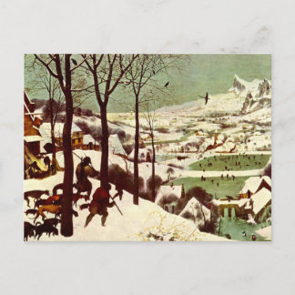 Die Jäger im Schnee - 1565 Postkarte