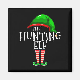 Die Jägerelf Familie Matching Group Weihnachten Gi Magnet
