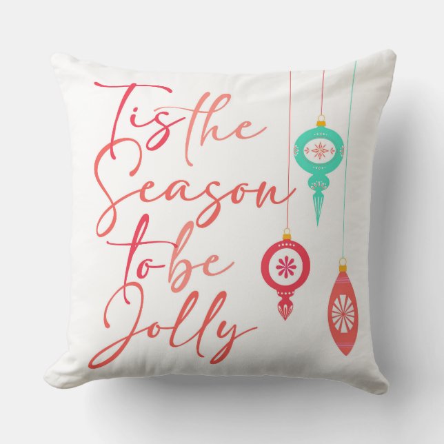 Die Jahreszeit | 20x20" Kissen (Vorderseite)