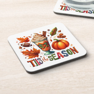 Die Jahreszeit Getränkeuntersetzer