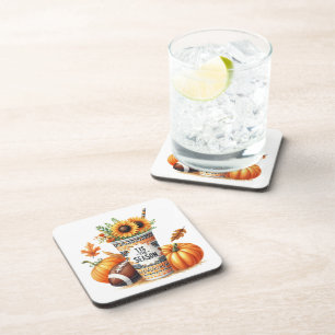 Die Jahreszeit Getränkeuntersetzer