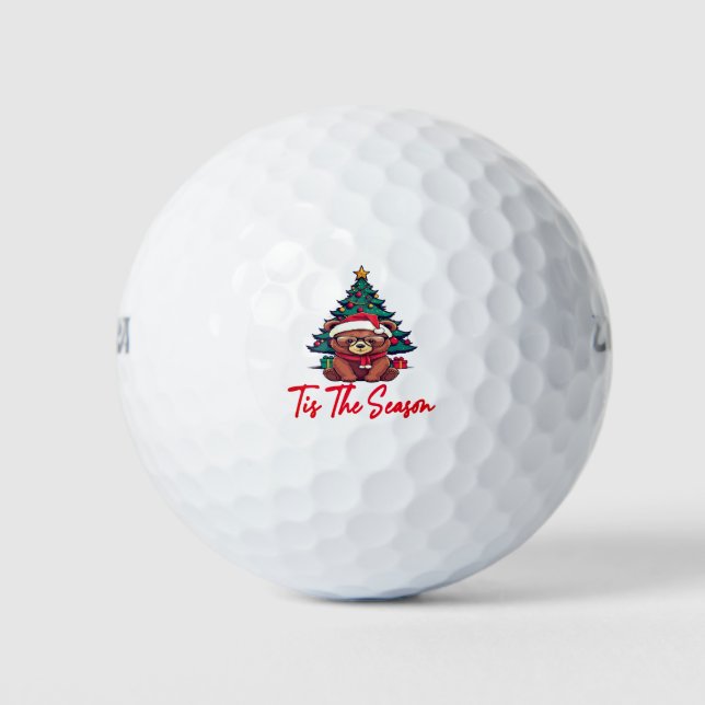 Die Jahreszeit Golfball (Vorderseite)