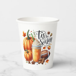 Die Jahreszeit Pappbecher