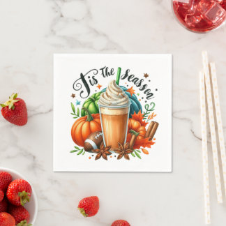 Die Jahreszeit Serviette