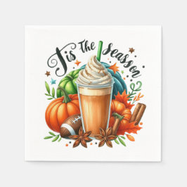 Die Jahreszeit Serviette