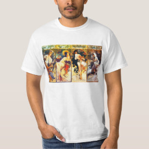 Die Jahreszeiten 2. Set von Mucha T-Shirt