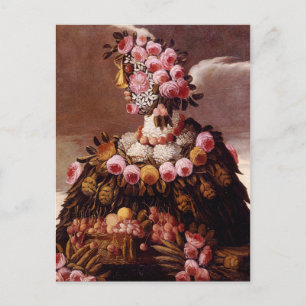 Die Jahreszeiten von Giuseppe Arcimboldo Postkarte