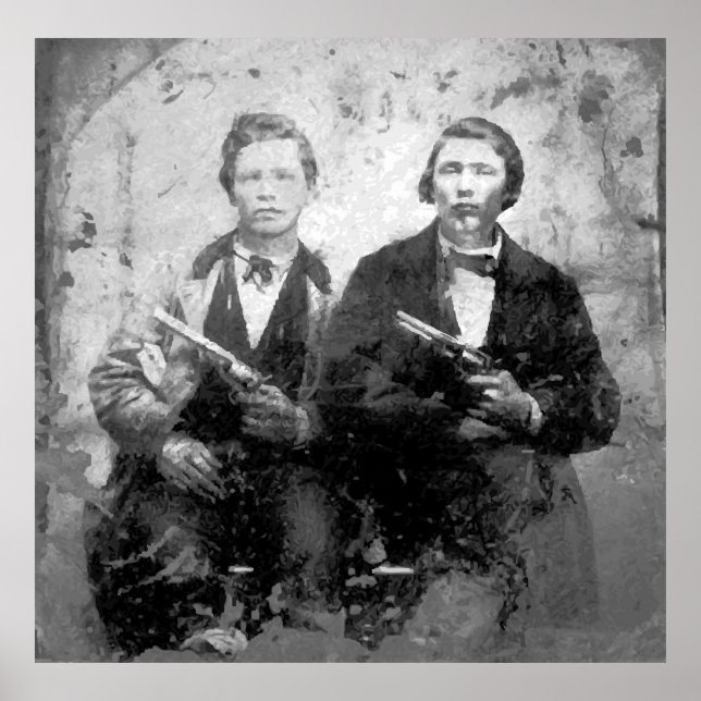 DIE JAMES-BRÜDER: FRANK & JESSE POSTER (Vorne)