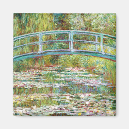 Die japanische Brücke 1899 Claude Monet Magnet