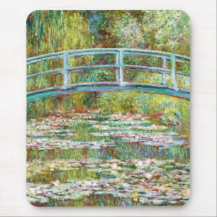 Die japanische Brücke Claude Monet 1899 Mousepad