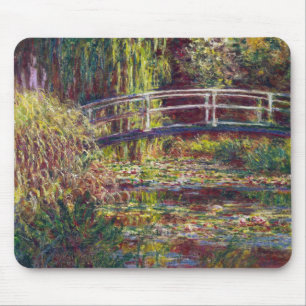Die japanische Brücke Claude Monet cool, alt, Meis Mousepad