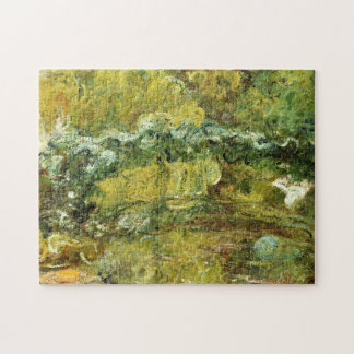 Die japanische Brücke Claude Monet Fine Art Puzzle