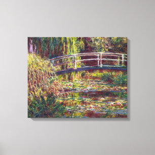 Die japanische Brücke Claude Monet Gemälde Leinwanddruck