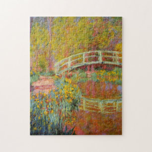 Die japanische Brücke Monet Fine Art Puzzle