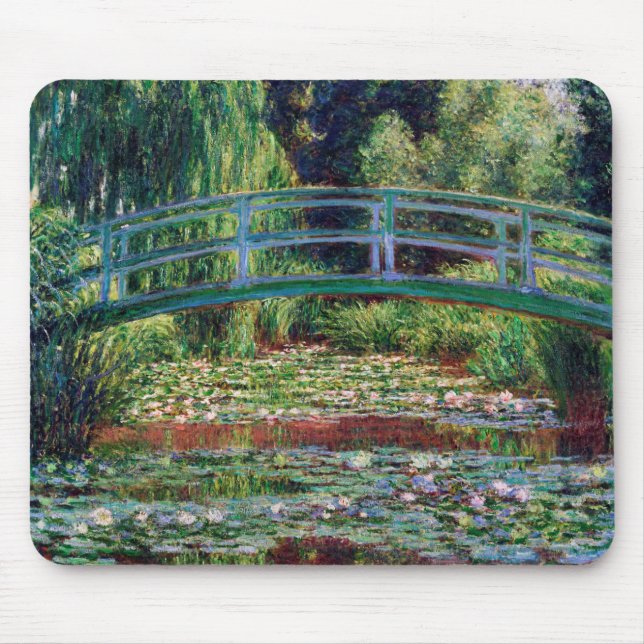 Die japanische Brücke (Water-Lily Pond), Monet Mousepad (Vorne)