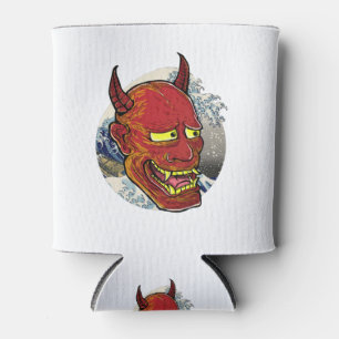 Die japanische Hannya-Maske Dosenkühler
