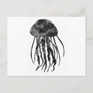 DIE JELLYFISCHE BEWEGUNG POSTKARTE