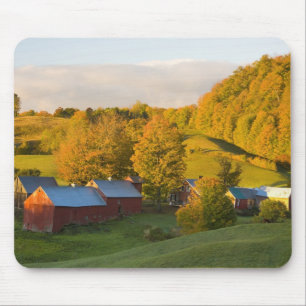Die Jenne-Farm in Woodstock, Vermont. Herbst. 2 Mousepad