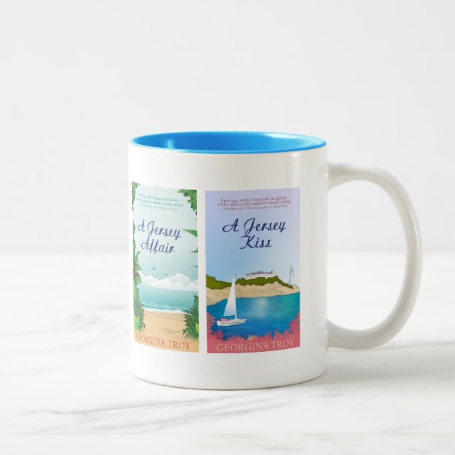 Die Jersey-Szene durch Tasse Georgina Troja (Rechts)