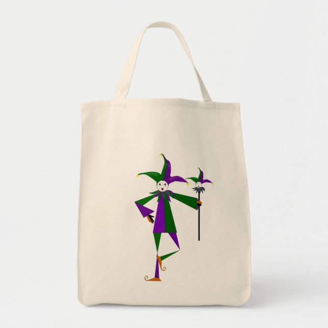 Die Jester-Grocery-Tasche Tragetasche (Vorne)