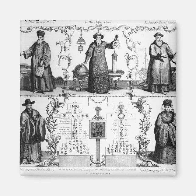 Die Jesuiten in der China Magnet (Vorne)