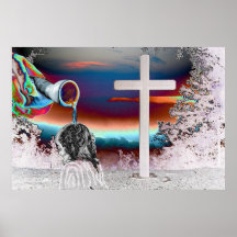 Die Jesus-Anointing-Wall-Poster-Kunst