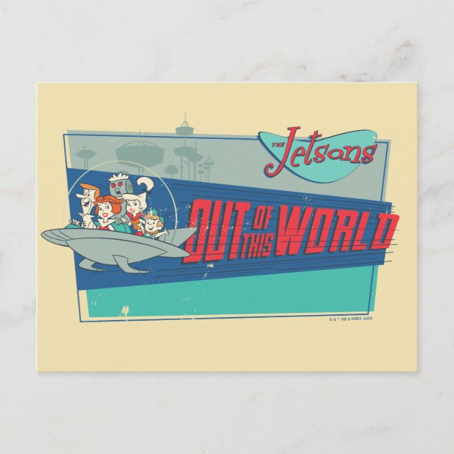 Die Jetsons | Aus dieser Welt Postkarte (Vorderseite)