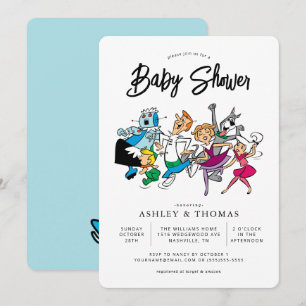 Die Jetsons Baby-Dusche Einladung