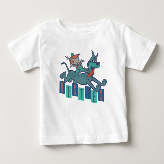 Die Jetsons | Elroy & Astro Besties Baby T-shirt (Vorderseite)