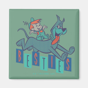 Die Jetsons   Elroy & Astro Besties Magnet