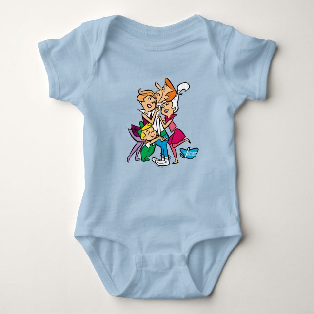 Die Jetsons | Familie Baby Strampler (Vorderseite)