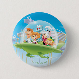 Die Jetsons   Familienflieger Button