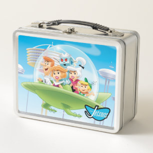 Die Jetsons   Familienflieger Metall Brotdose