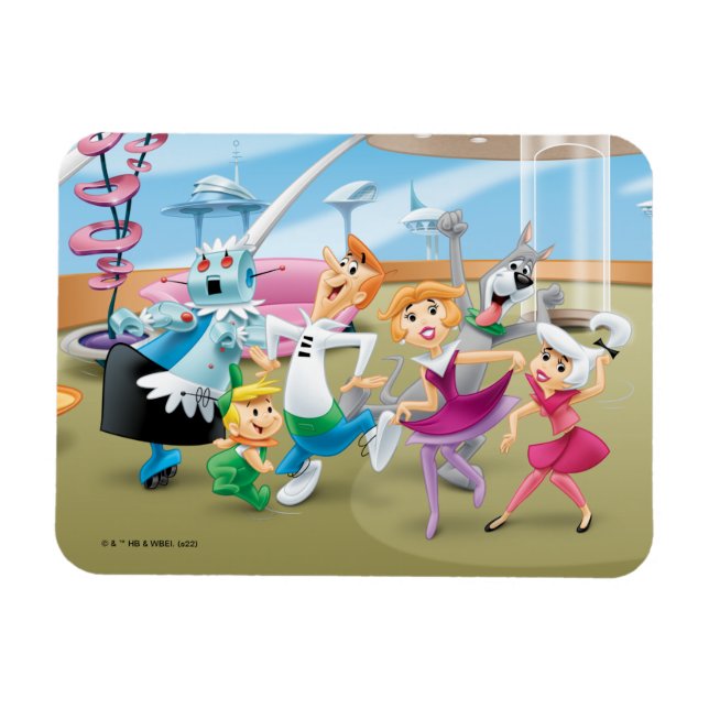 Die Jetsons | Family Dance Party Magnet (Horizontal)