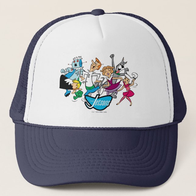 Die Jetsons | Family Dance Party Trucker Hat Truckerkappe (Vorderseite)