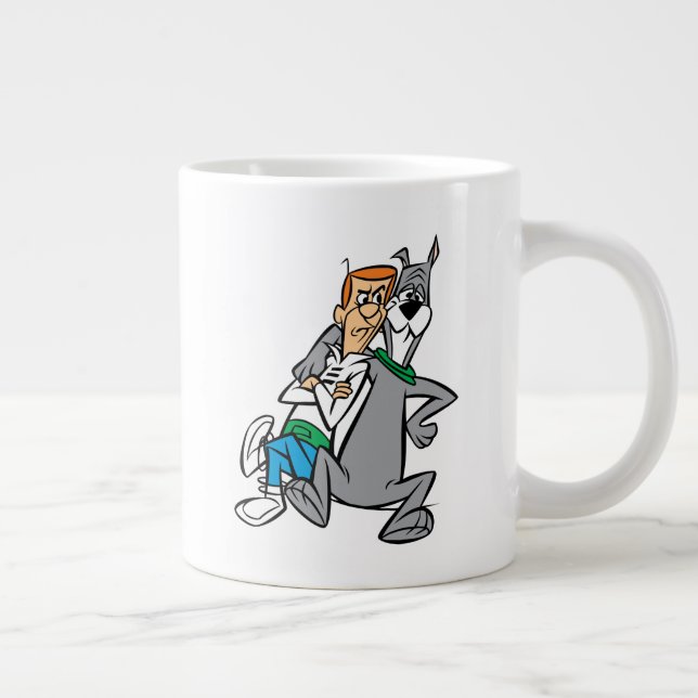 Die Jetsons | George & Astro Buddies Jumbo-Tasse (Rechts)