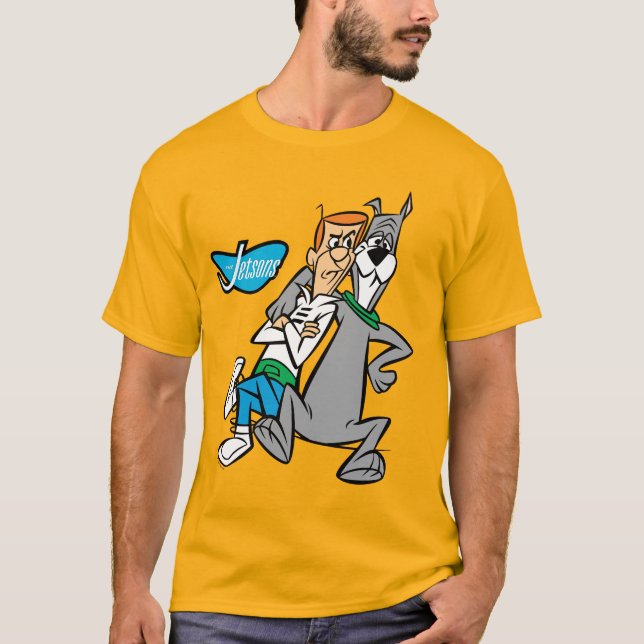 Die Jetsons | George & Astro Buddies T-Shirt (Vorderseite)