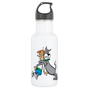 Die Jetsons   George & Astro Hug Edelstahlflasche