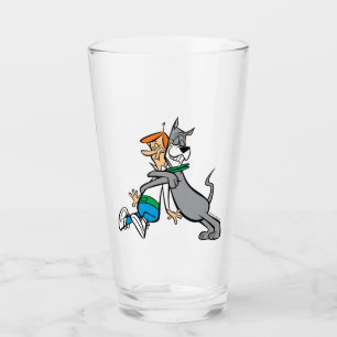 Die Jetsons George & Astro Hug Glas