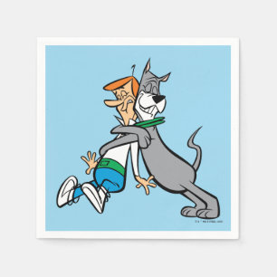 Die Jetsons George & Astro Hug Serviette