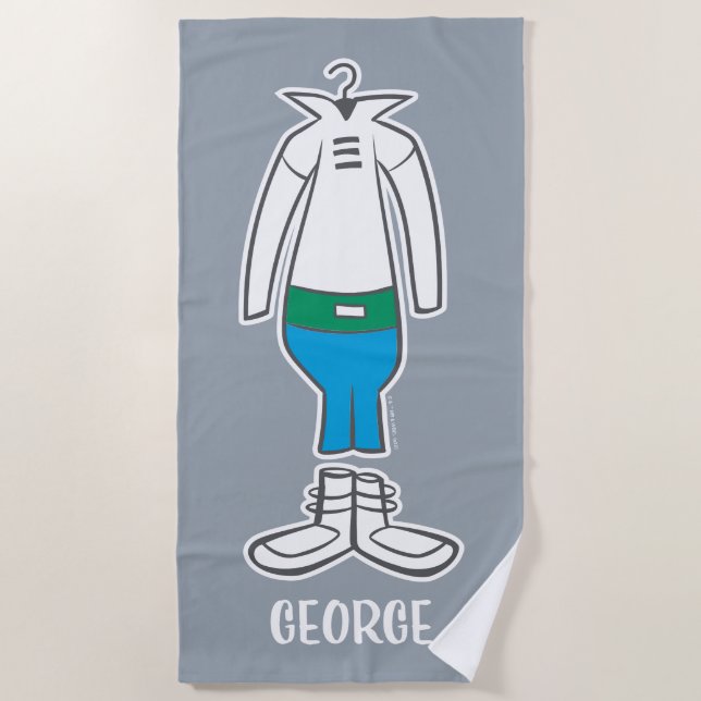 Die Jetsons | George's Anzug Strandtuch (Vorderseite)