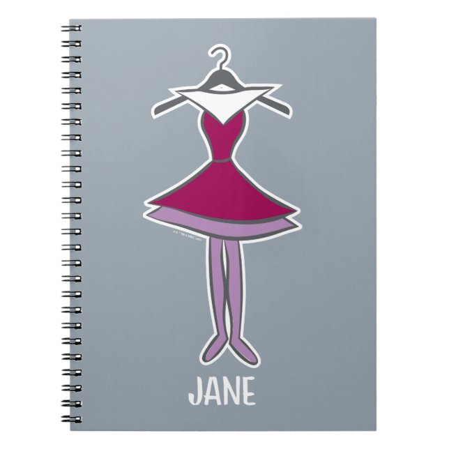Die Jetsons | Jane-Kleid Notizblock (Vorderseite)