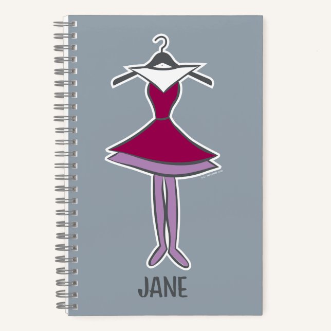 Die Jetsons | Jane-Kleid Notizbuch (Vorderseite)