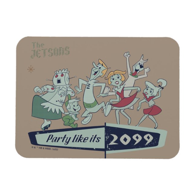 Die Jetsons | Party Wie es ist 2099 Magnet (Horizontal)