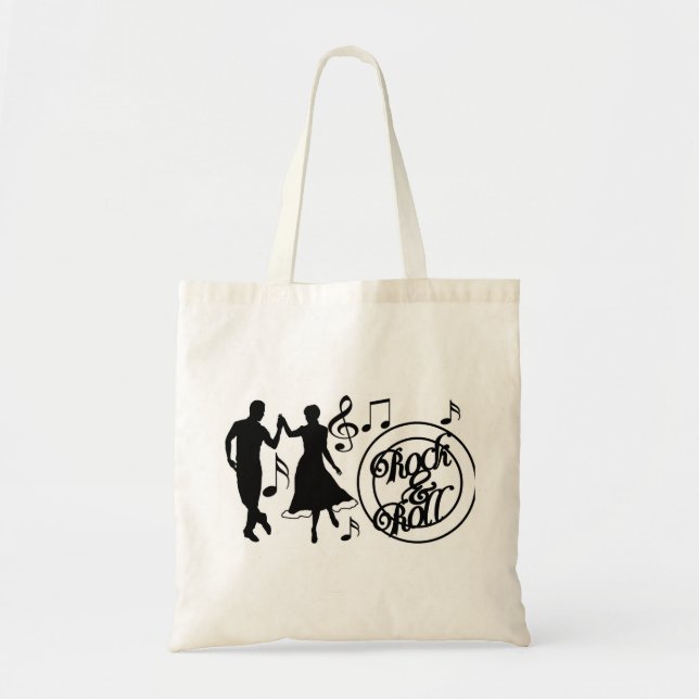 DIE JITTERBUG-TASCHE **ROCK UND ROLL TRAGETASCHE (Vorne)