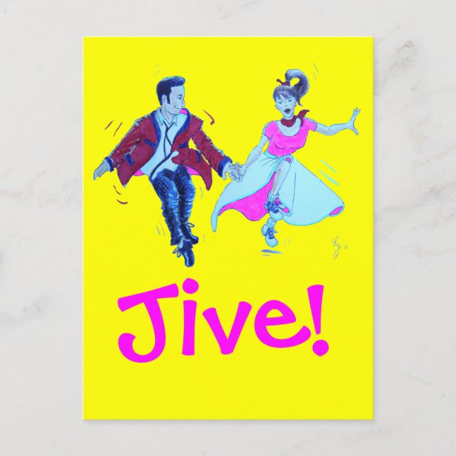 Die Jivers! Postkarte (Vorderseite)