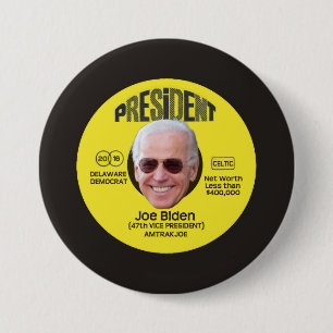 Die Joe Biden-Aufzeichnung Button